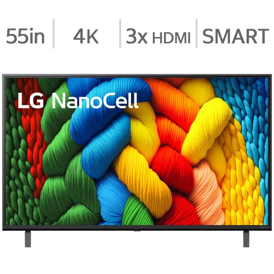 LG 55NANO80AUA 55" NanoCell 4K UHD TV | Open Box