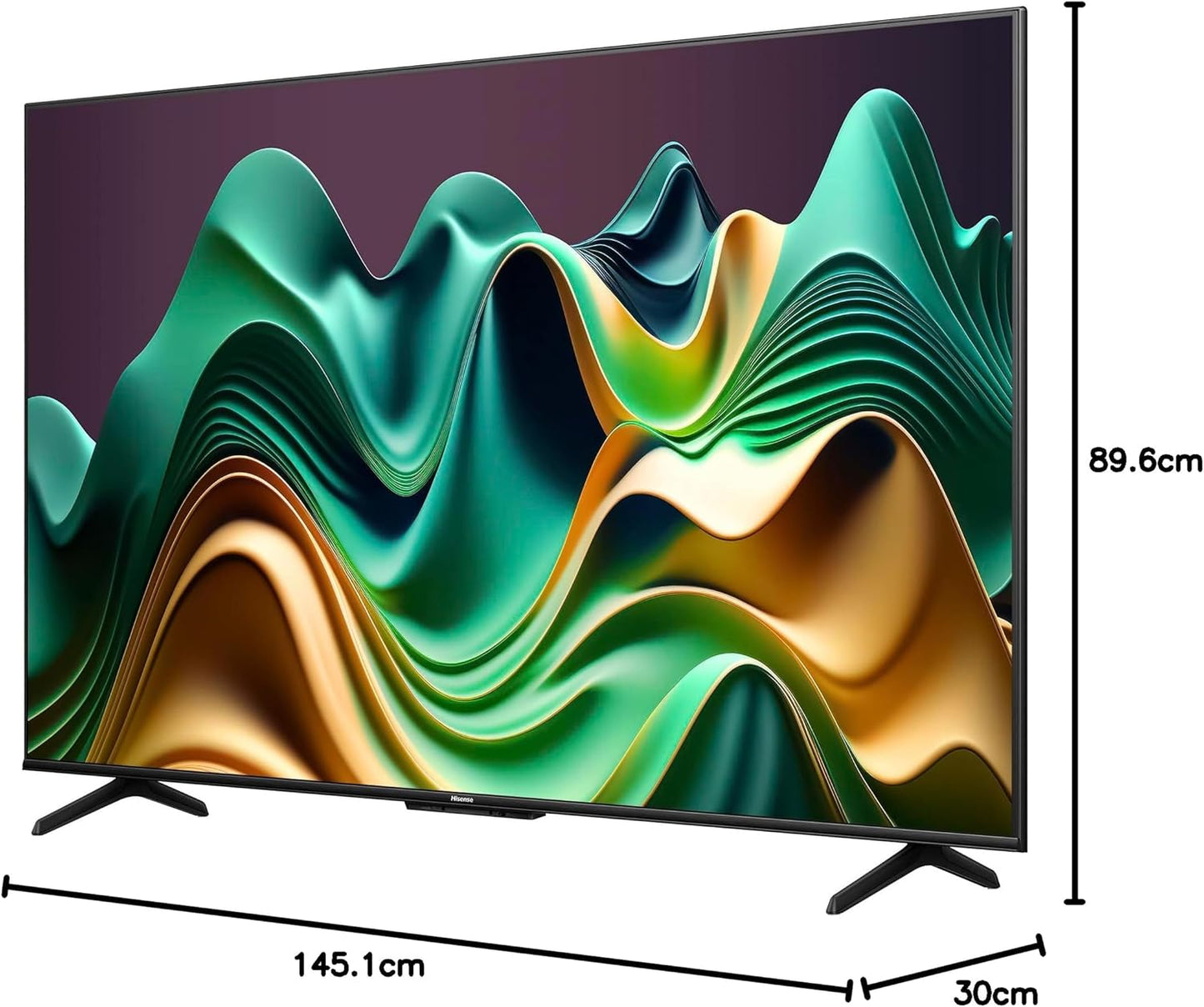 Hisense 65" Class - 65U68N Series - 4K QLED Mini LED TV - Open Box