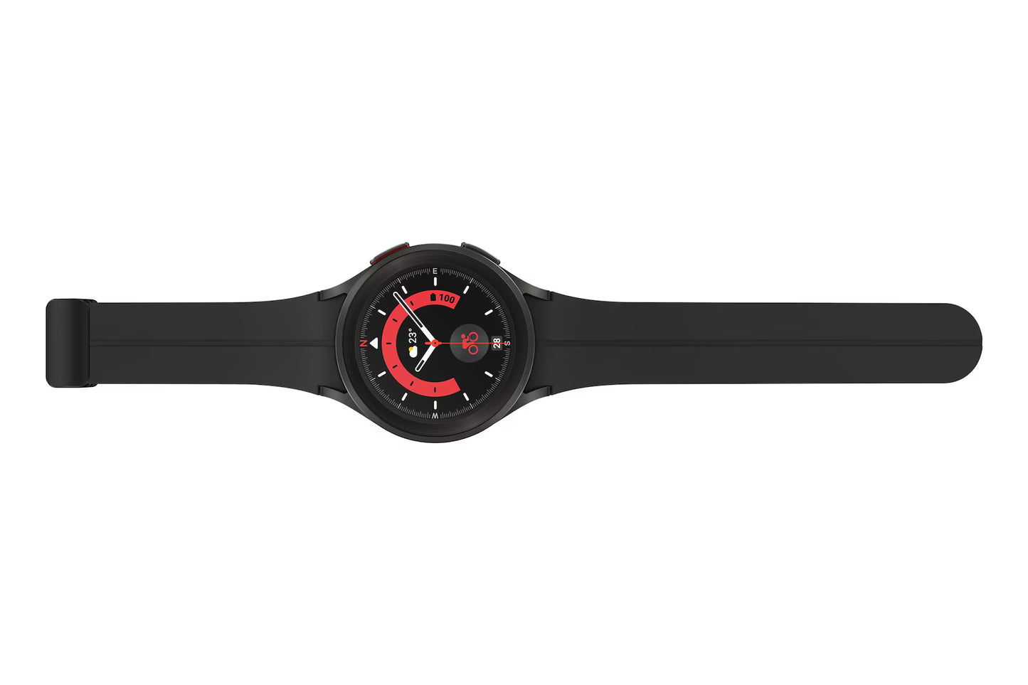 Samsung Galaxy Watch 5 Pro 45mm Black - Side View | Open Box
