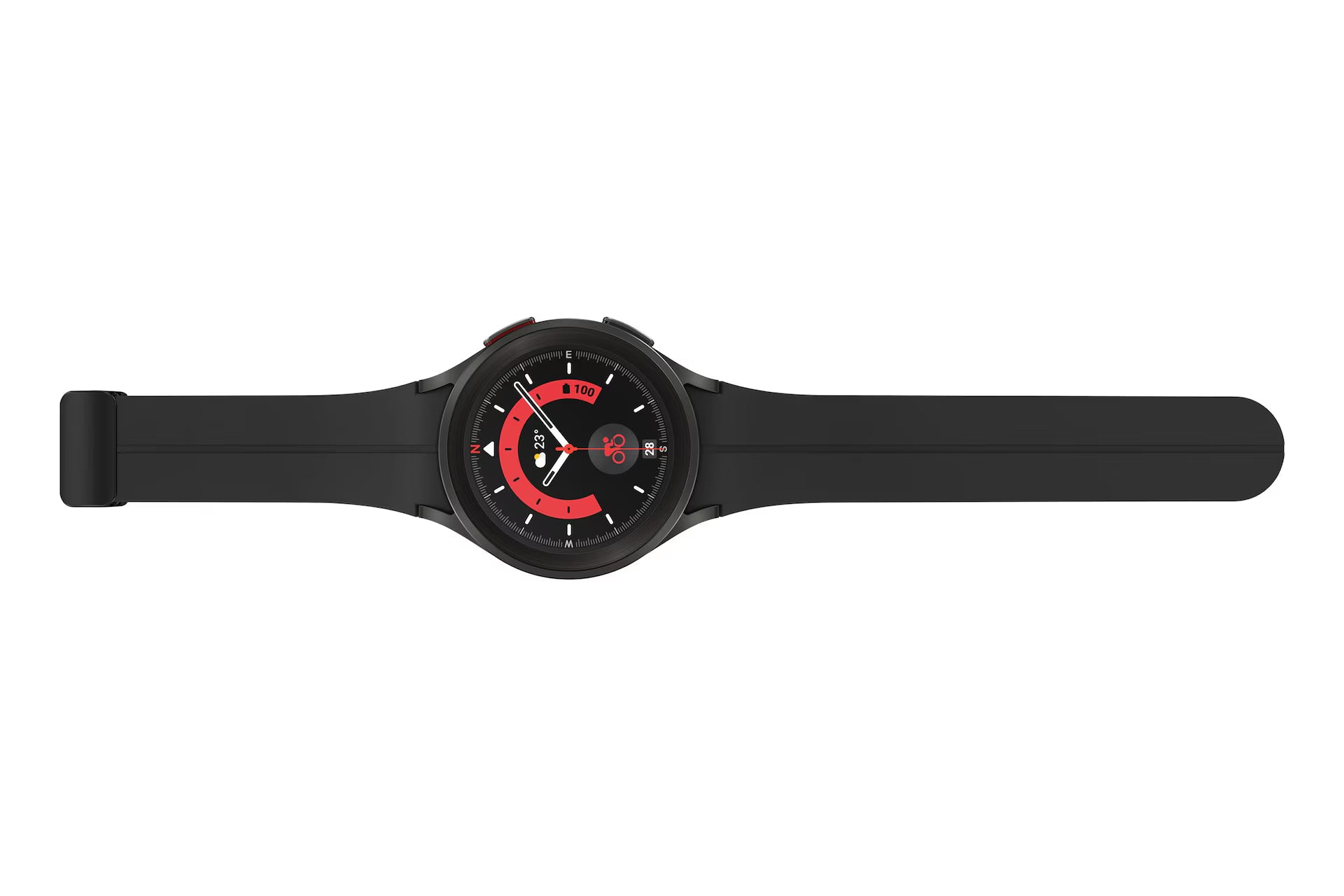 Samsung Galaxy Watch 5 Pro 45mm Black - Side View | Open Box